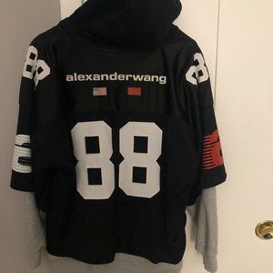 Alexander Wang jersey hoodie